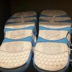 今日だけの価格です。Nike Air More Uptempo Slide ナイキ モアテン スライド ほぼ新品 サイズ27の画像
