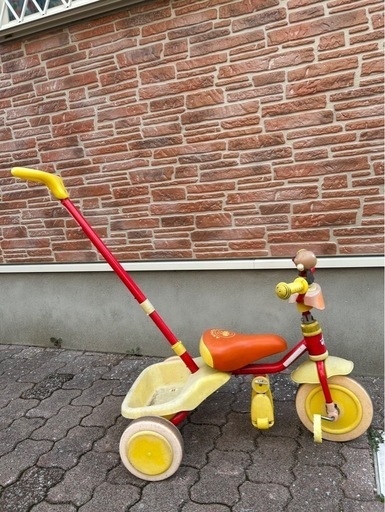 アンパンマン三輪車 (みー) 佐賀の三輪車の中古あげます・譲り