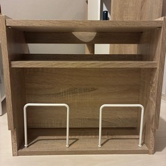 新品⭐︎ルーター収納出来る棚の画像