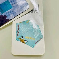 新品、非売品 カモノハシペリー 折り畳み傘の画像