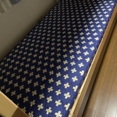2段ベット　マットレス付きの画像