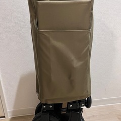 【新品・未使用】DoD：フォールディングキャリーワゴンウォッシャブル　カーキの画像