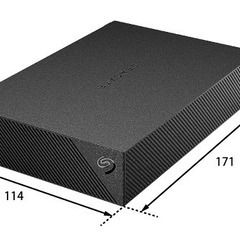 【新品】外付けHDD 8TB（バッファロー HD-SGDA8U3-B）Seagate Basicの画像