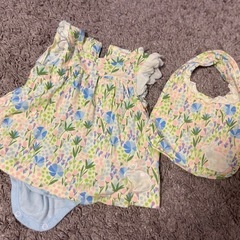 ブランドベビー服、スタイ、リブハット10点セットの画像