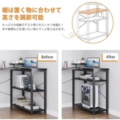 ODK ゲーミングデスク L字 パソコンデスクの画像