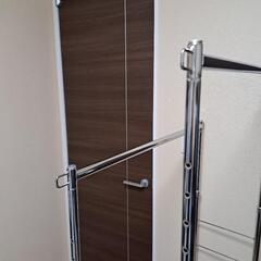 ステンレス製ハンガーラック ダブルの画像