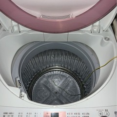 (運搬費込み)SHARP 6.0kg 2017年製 の画像