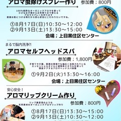 アロマリップクリーム作りの画像