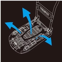 【場所によっては無料配送】カルティオビッグ 折畳 台車 ブラックの画像