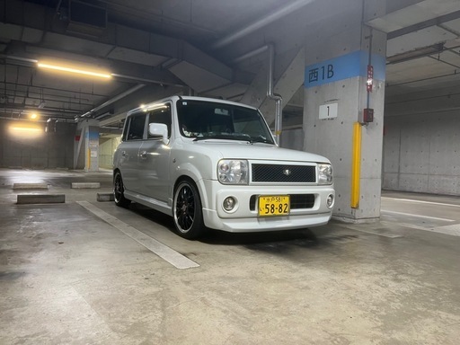 車検付きAT車アルトラパンhe21s