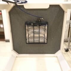 【無料】【美品】ユアサプライム こたつ YKC-F7520(IV)  正方形 75×75×39cmの画像