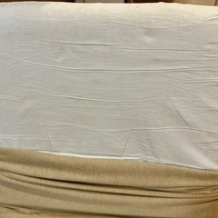 無印良品　座椅子 ブラウン（カバー付き）の画像