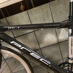 美品　あさひ　PREC ovation ロードバイク　precision クロスバイク　自転車の画像