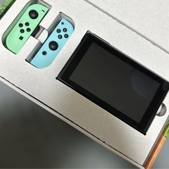 最終値下げ‼️Nintendo Switch あつ森デザイン 本体 ➕ジョイコン＆ケースの画像