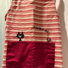 猫柄エプロン差し上げますの画像