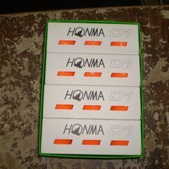 本間ゴルフ｜HONMA GOLF ゴルフボール New-D1 オレンジ BT1801-OG [12球（1ダース）]の画像