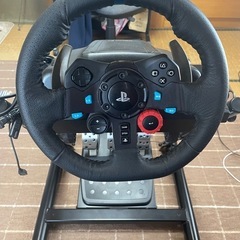 logicool G29 ハンコン スタンド チェア付の画像