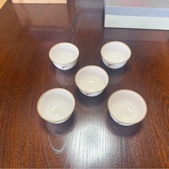 香蘭社　湯呑み　5点セットの画像