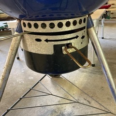 Weber（ウェーバー）製チャコールグリルの画像