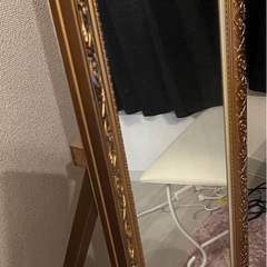 スタンドミラー　アンティークの画像