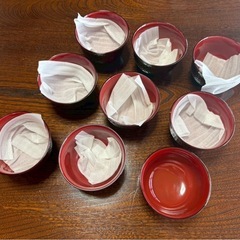塗椀9点セットの画像