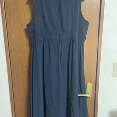 ドレス　紺色の画像