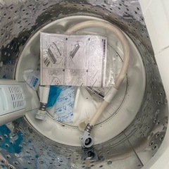 🌈福岡市内配送設置無料✨🌈日立 5.0kg 全自動洗濯機　ピュアホワイトHITACHI NW-5SR-Wの画像