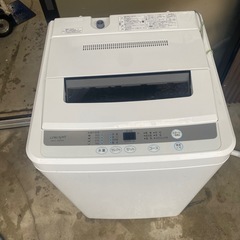 🌈福岡市内配送設置無料✨🌈LIMLIGHTリムライト 4.5kg全自動洗濯機 RHT-045W ステンレス槽 簡単操作パネルの画像