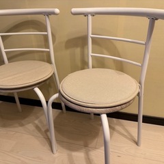 【千葉市】【2脚】ダイニングチェア+クッションの画像
