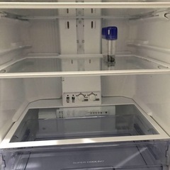 3ドア冷蔵庫 三菱 自動製氷製氷付き　
冷蔵庫の画像