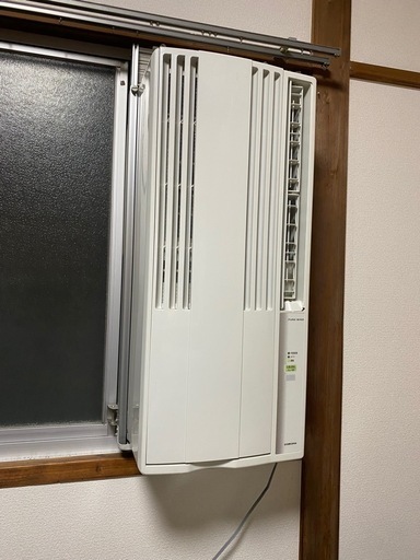 （引き渡し前 ）コロナ　ルームエアコン（ウインドタイプ ）