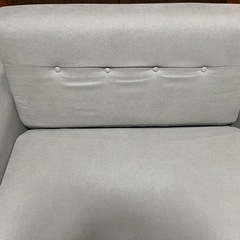 【ほぼ新品】ソファー　ベッド　グレージュの画像