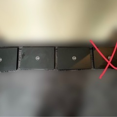 ノートパソコン 格安 3台セット DELL Windows10の画像