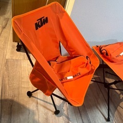 KTM アウトドアチェア キャンプの画像