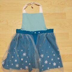 【ベルメゾン】エルサ エプロンドレス 110～120の画像