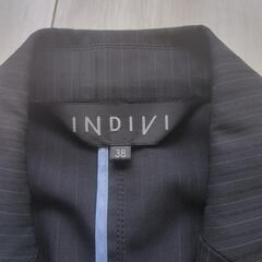 【美品】 INDIVI スカートスーツ セットアップ セレモニー　ビジネスの画像