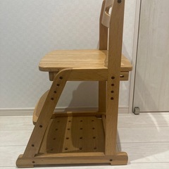 【希少】小島工芸 学習椅子 木製 チェア 椅子の画像