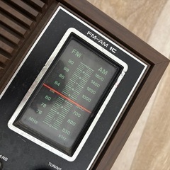 National Panasonic RE-780 FM/AMラジオ（木目調）の画像