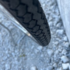 R35　ブリヂストン  EB60U B9K　エブリッジ EBRIDE 26インチ 自転車　シルバー色　学生さん ママチャリ お買い物 現状の画像