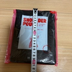 黒！ショルダーポーチ 2点セット☆新品の画像