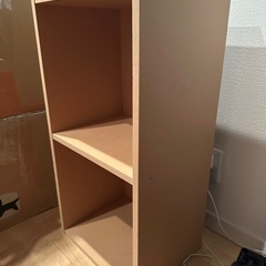 無印良品パルプボード収納棚の画像