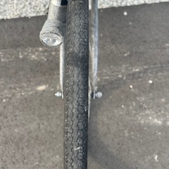 【R36】  ブリヂストン  NU604 JH4Gエブリッジ EBRIDE 26インチ 自転車　シルバー色　学生さん ママチャリ お買い物 現状の画像