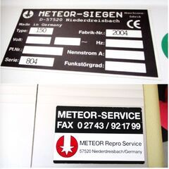 METEOR-SIEGEN 業務用ロールカッター Metoschnitt 150　ドイツ製　大型用紙カッティングマシン ペーパー カッターの画像