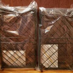 【お取引完了】整理棚  黒  特大サイズ  2個セット  未使用、未開封品の画像