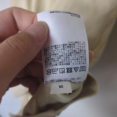 UNIQLO Uベージュイエロー Tシャツ Mサイズの画像