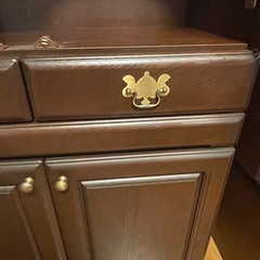 上坂木材　アンティーク　棚　収納箱　食器棚の画像