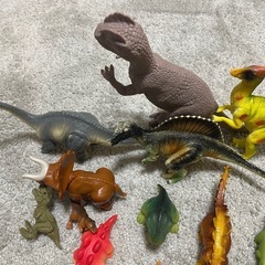恐竜フィギュア　恐竜消ゴム　その他 恐竜セット　　　の画像