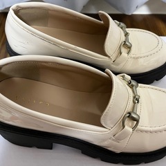 レトロガール 厚底ローファーの画像