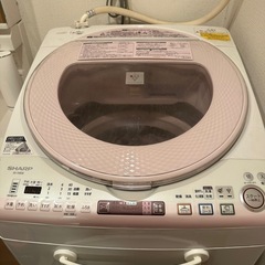 【受け渡し期間7/27-29】SHARP 洗濯機の画像