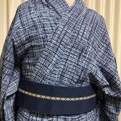 メンズ浴衣、やたら格子柄いかがですがしようか？の画像
